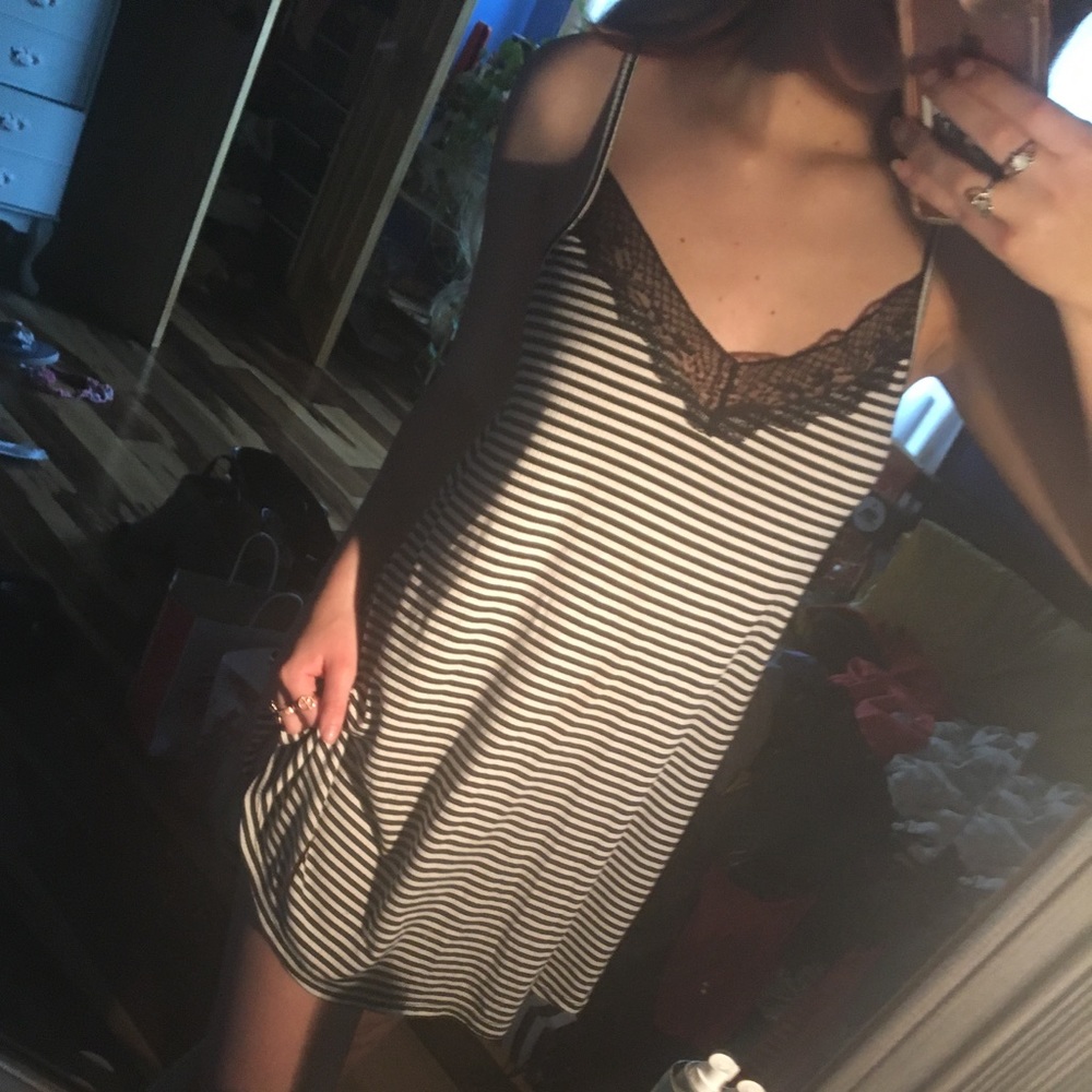 Striped PacSun dress